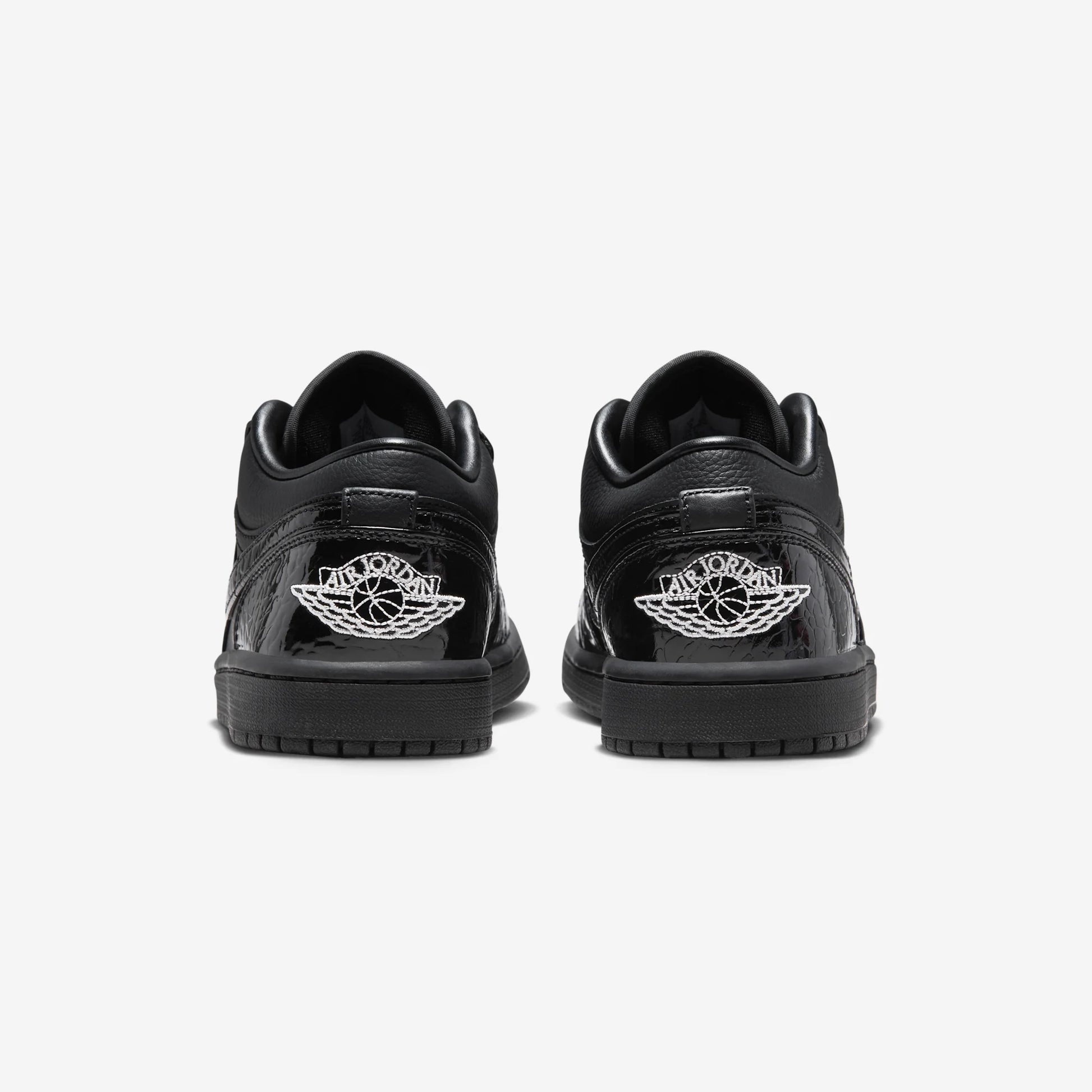 Jordan 1 Low SE Patent Elephant Black (Women's)