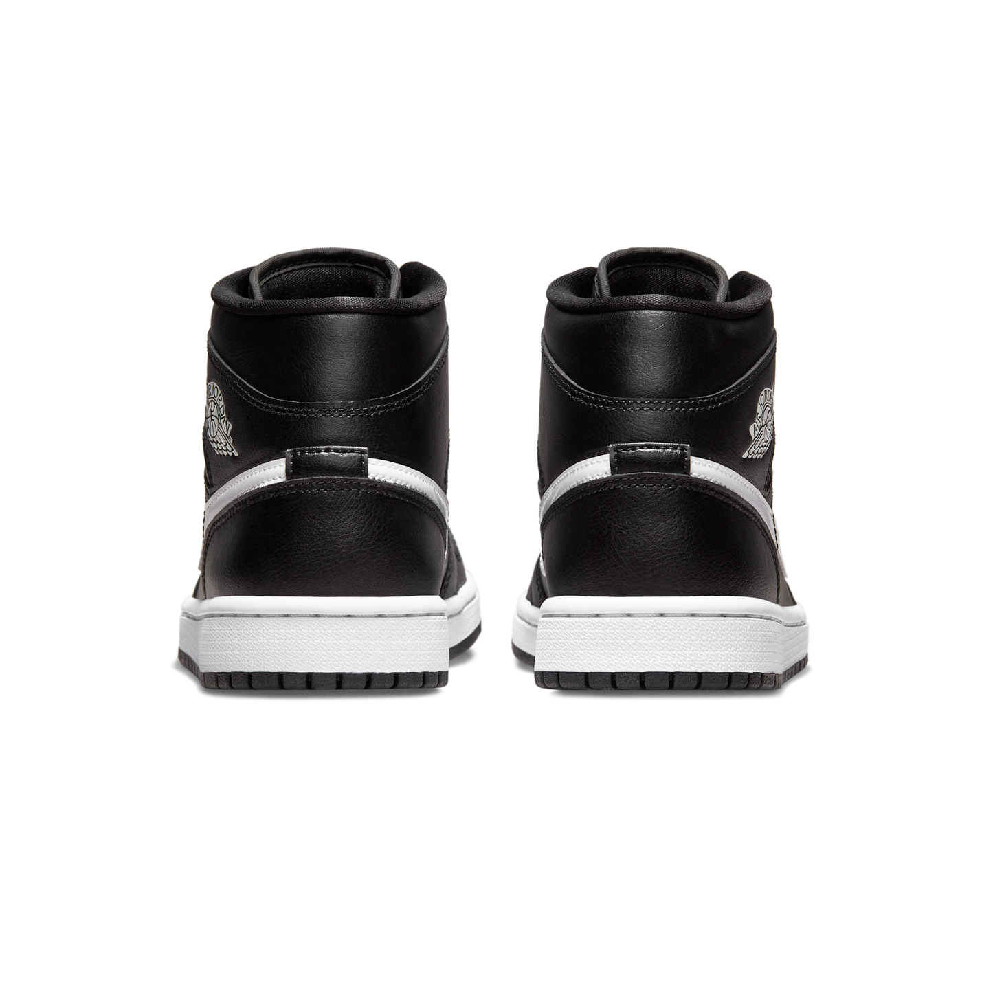 Jordan 1 Mid Black White (Women's)