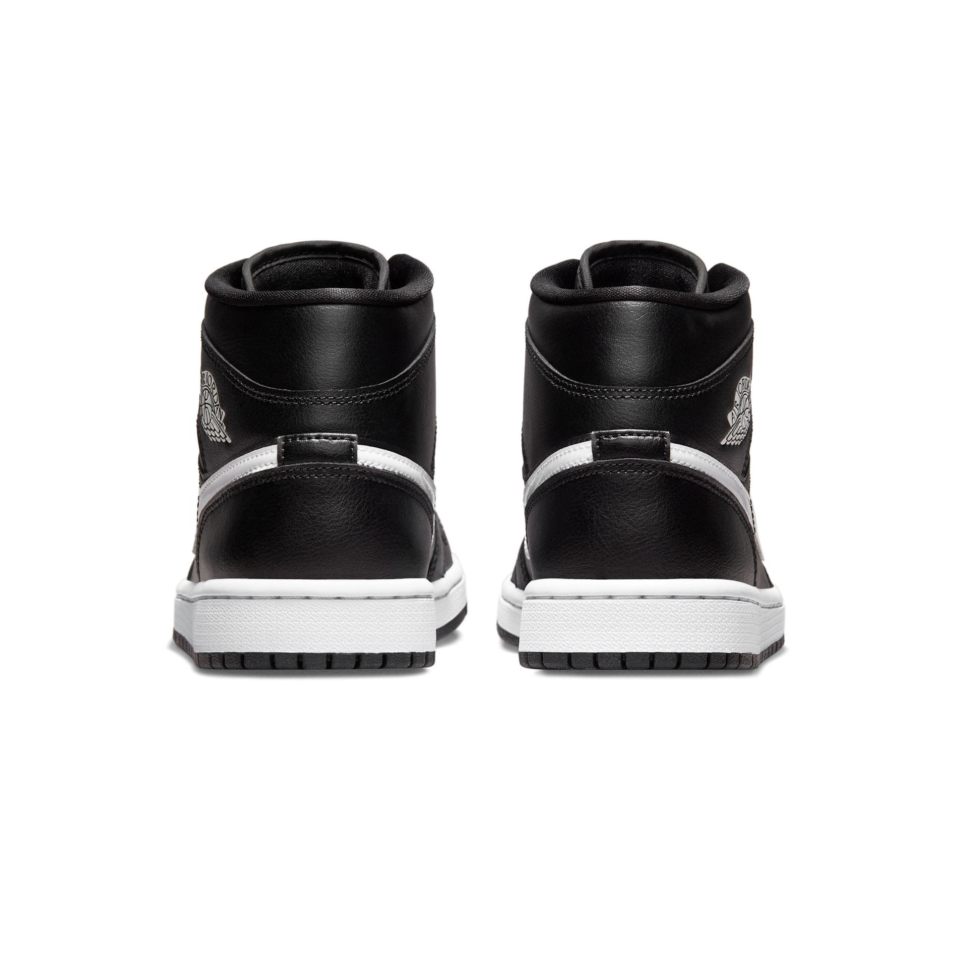 Jordan 1 Mid Black White (Women's)