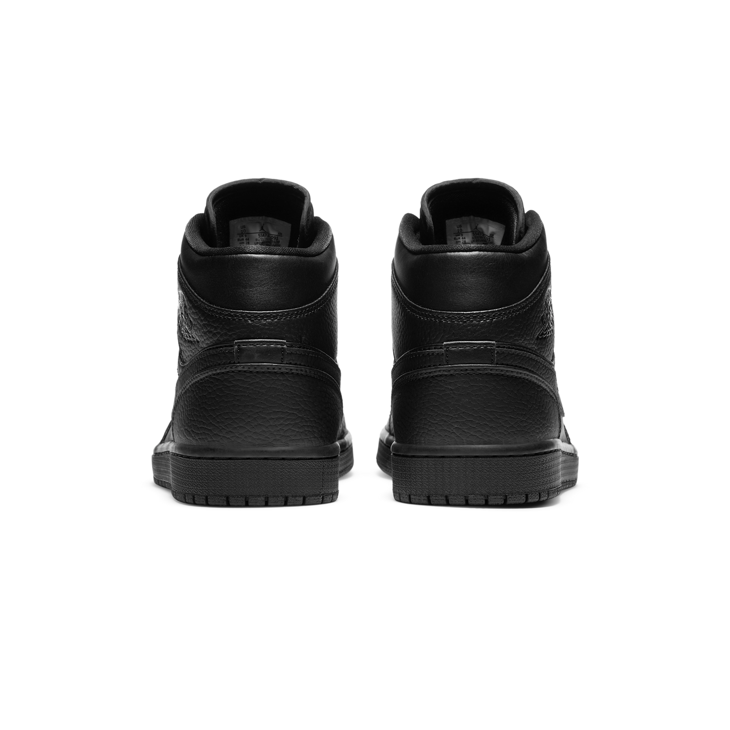 Jordan 1 Mid Triple Black