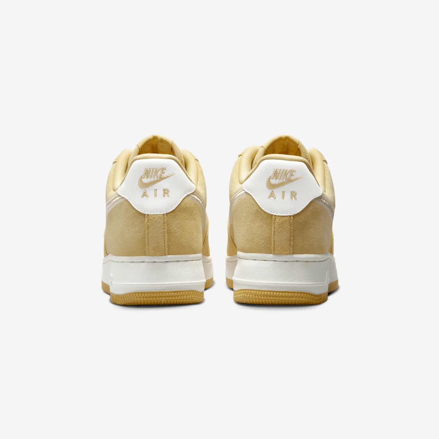 Nike Air Force 1 Low '07 LV8 Buff Gold Sail Embroidered Swoosh