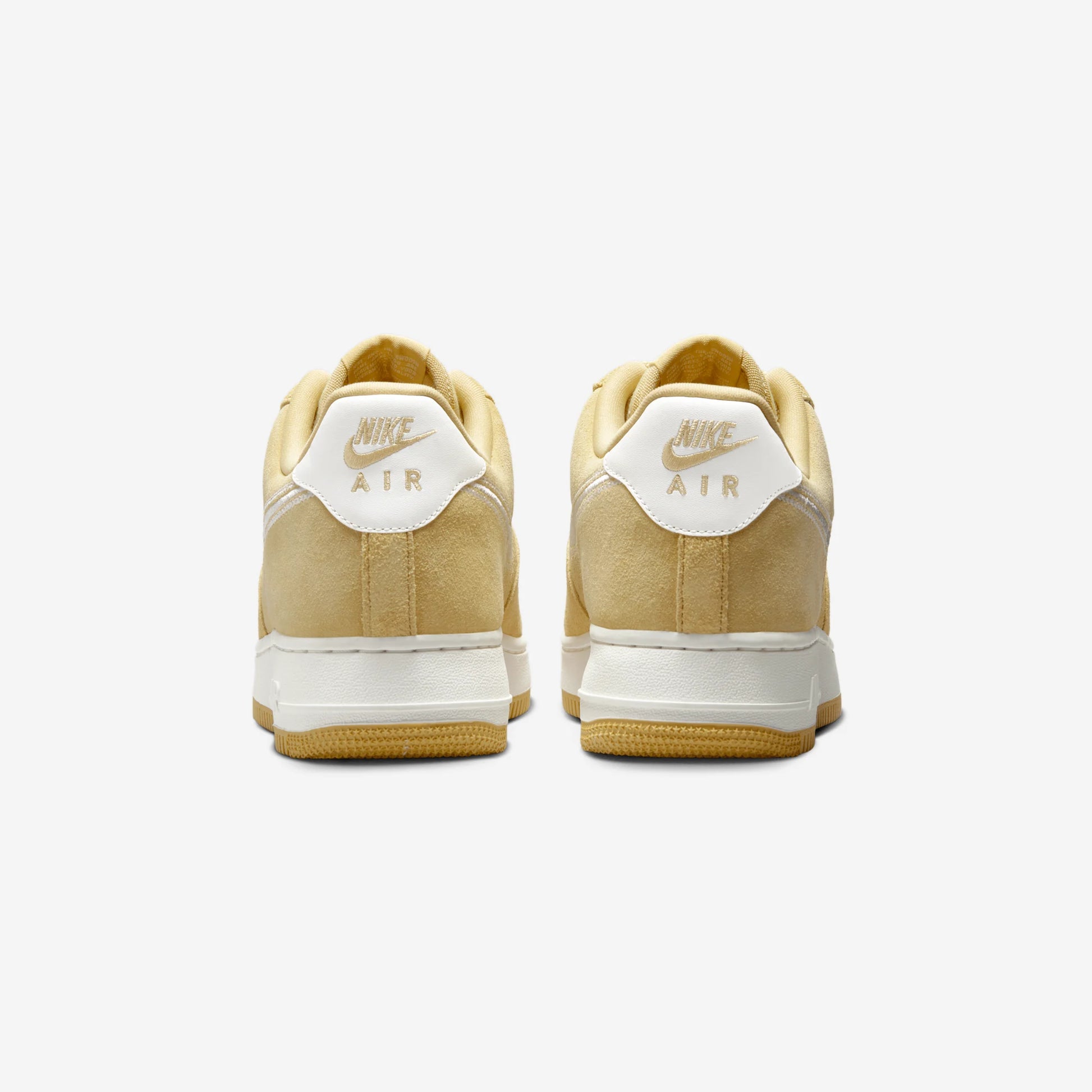 Nike Air Force 1 Low '07 LV8 Buff Gold Sail Embroidered Swoosh