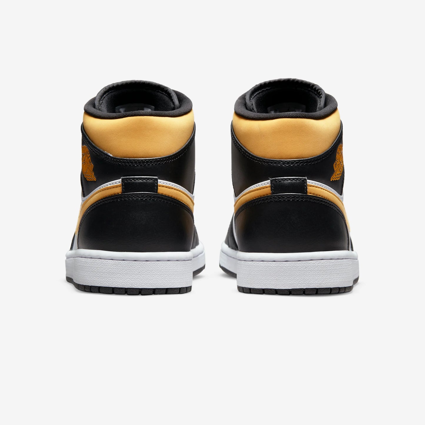 Jordan 1 Mid White Pollen Black