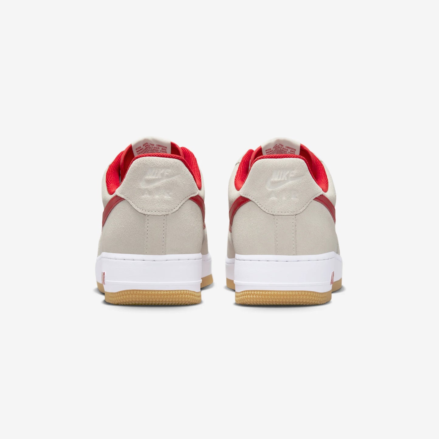 Nike Air Force 1 Low '07 LV8 Summit White Varsity Red Gum