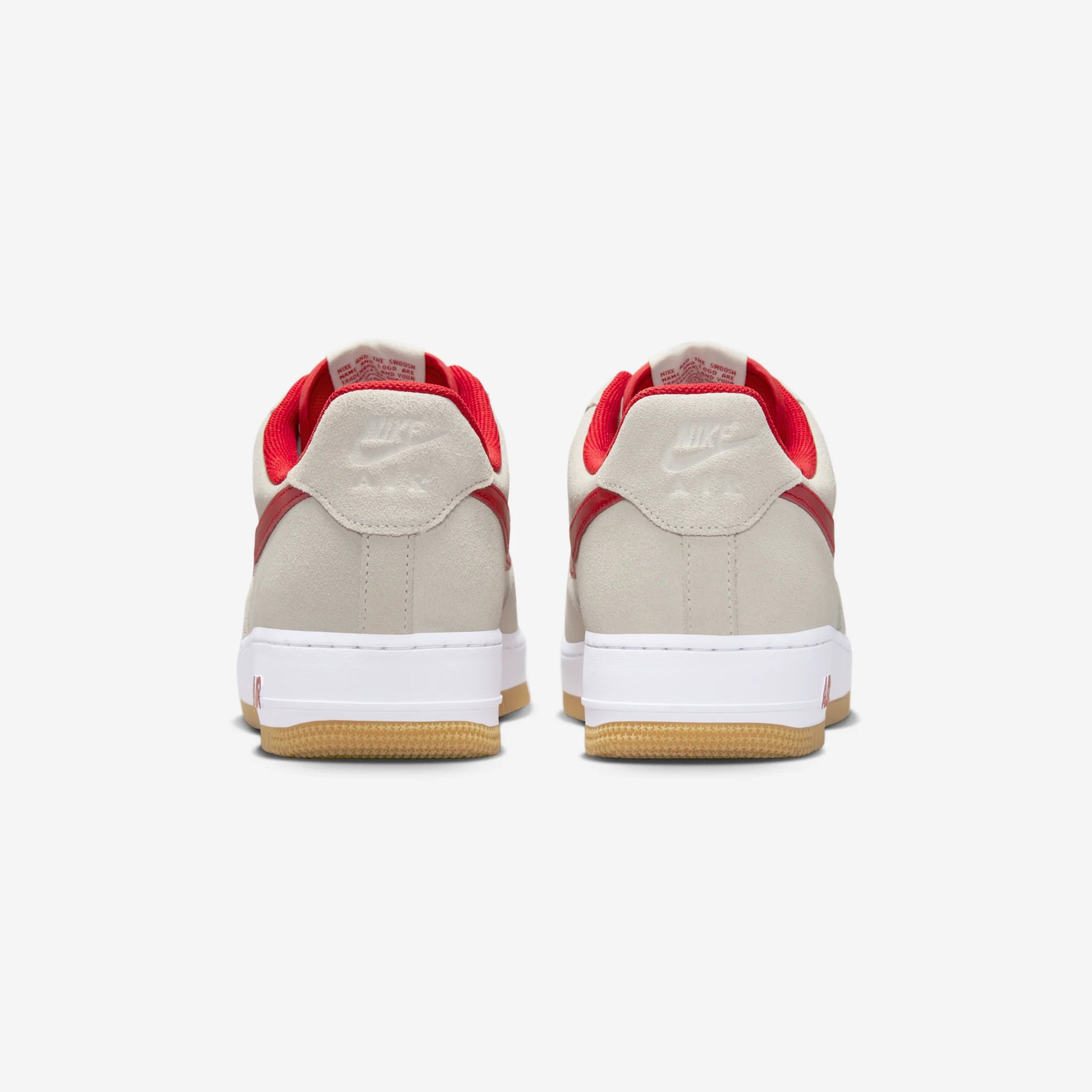 Nike Air Force 1 Low '07 LV8 Summit White Varsity Red Gum