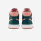 Jordan 1 Mid Dark Teal Green (Women's)