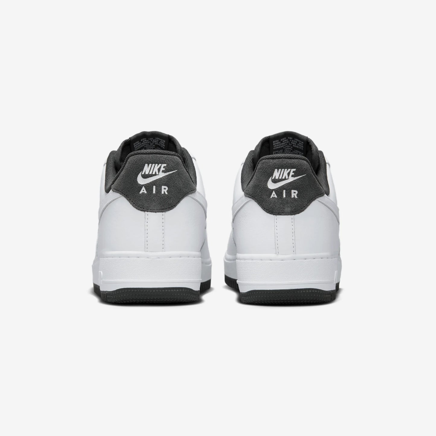 Nike Air Force 1 Low '07 White Anthracite Mini Swoosh