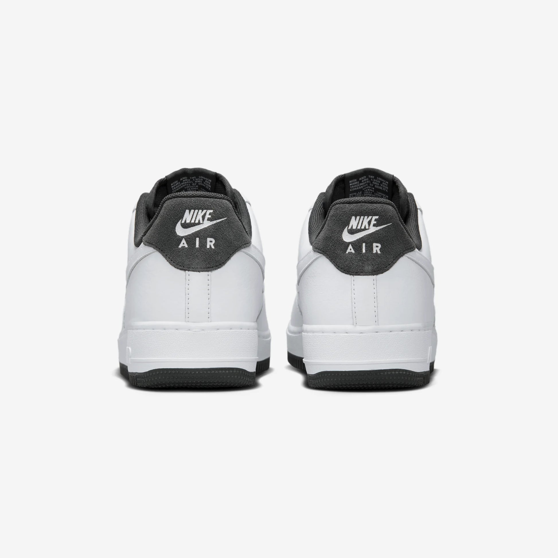 Nike Air Force 1 Low '07 White Anthracite Mini Swoosh