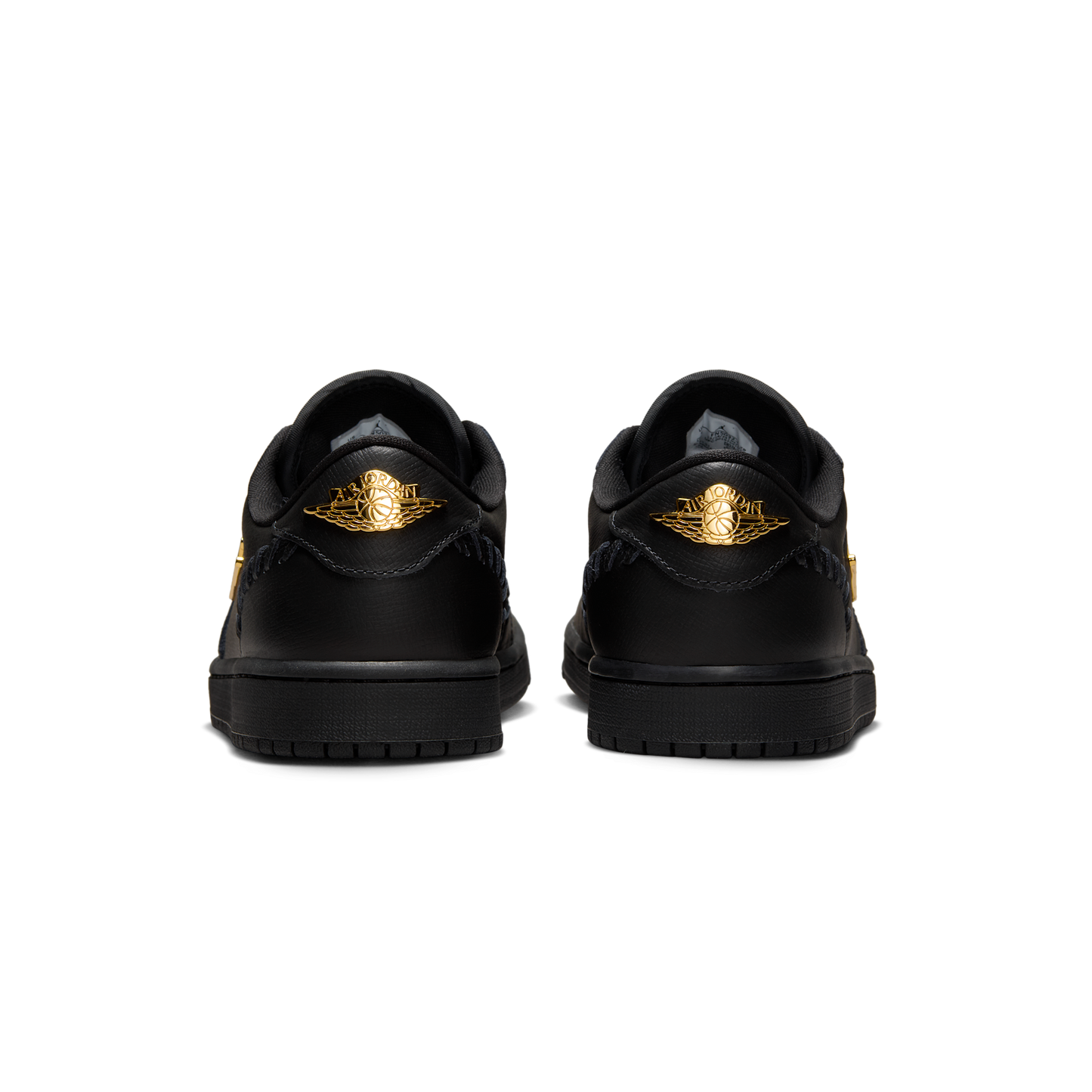 Jordan 1 Low Method of Make Black Metallic Gold (Women's)