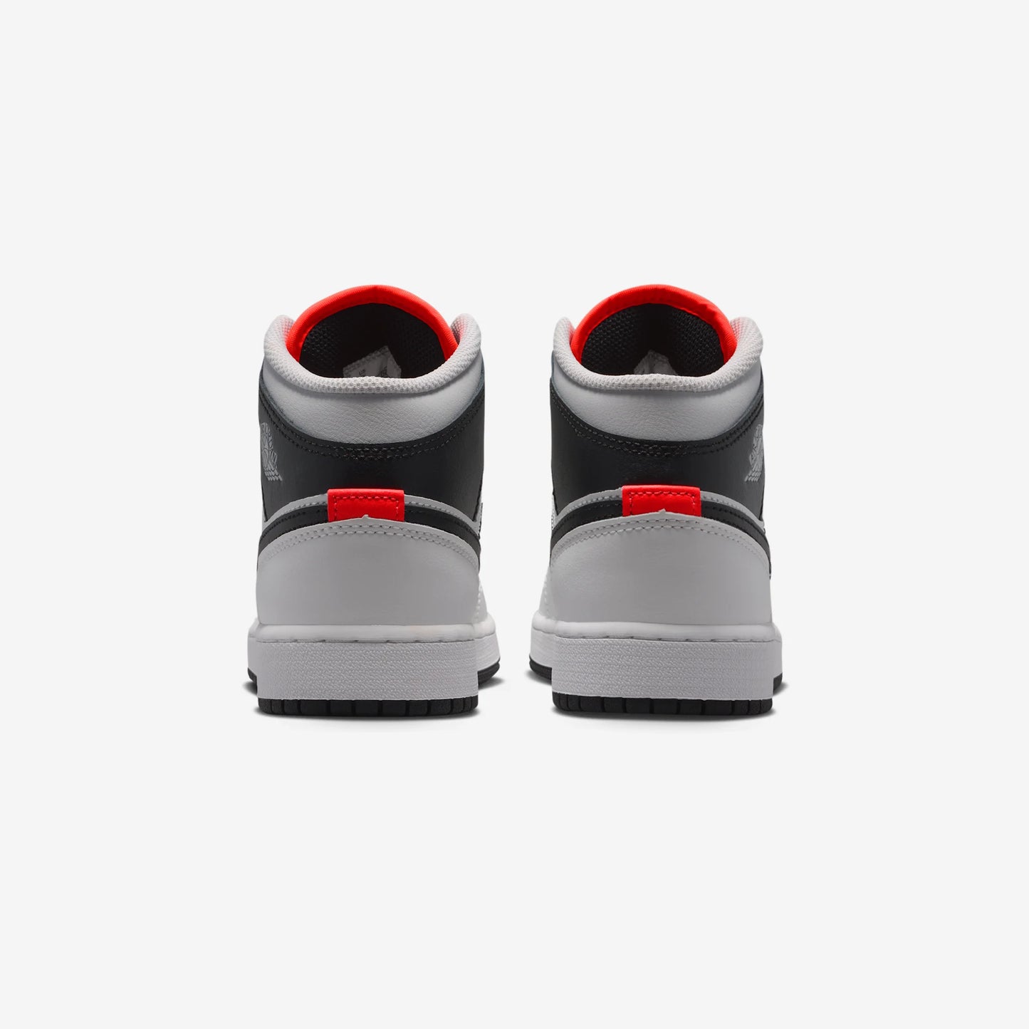 Jordan 1 Mid Summit White Infrared Black (GS)
