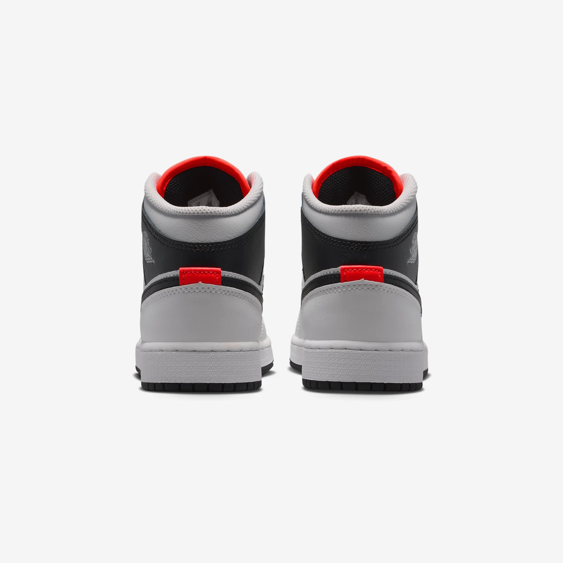 Jordan 1 Mid Summit White Infrared Black (GS)