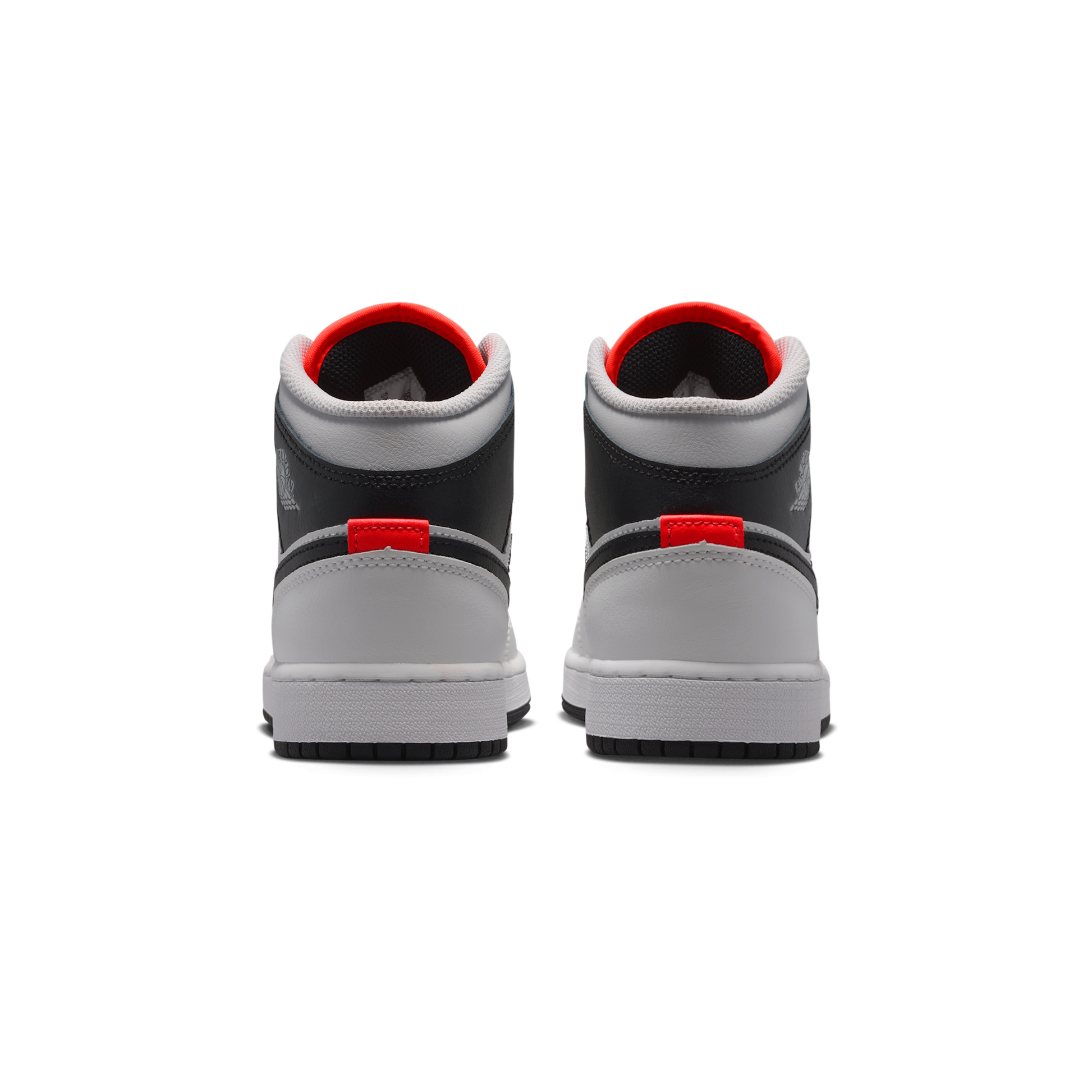 Jordan 1 Mid Summit White Infrared Black (GS)