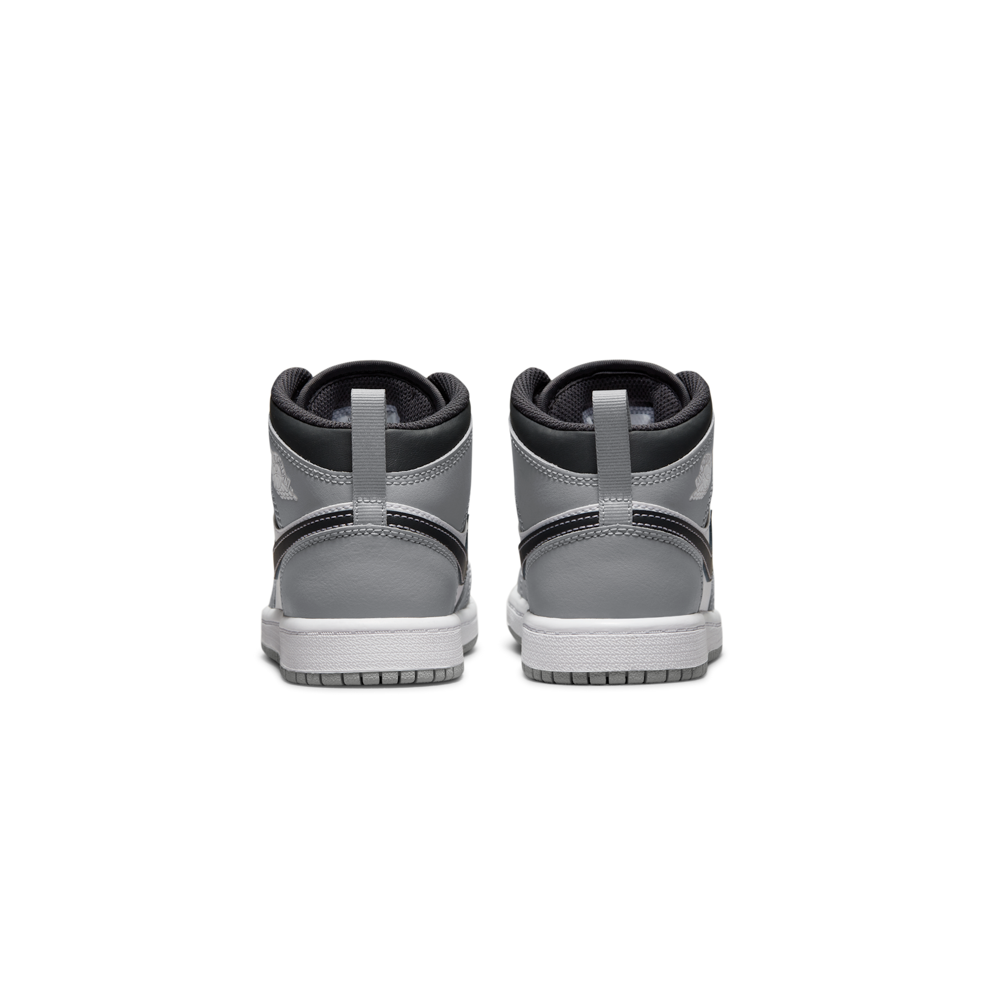 Air Jordan 1 Mid Light Smoke Grey (PS)