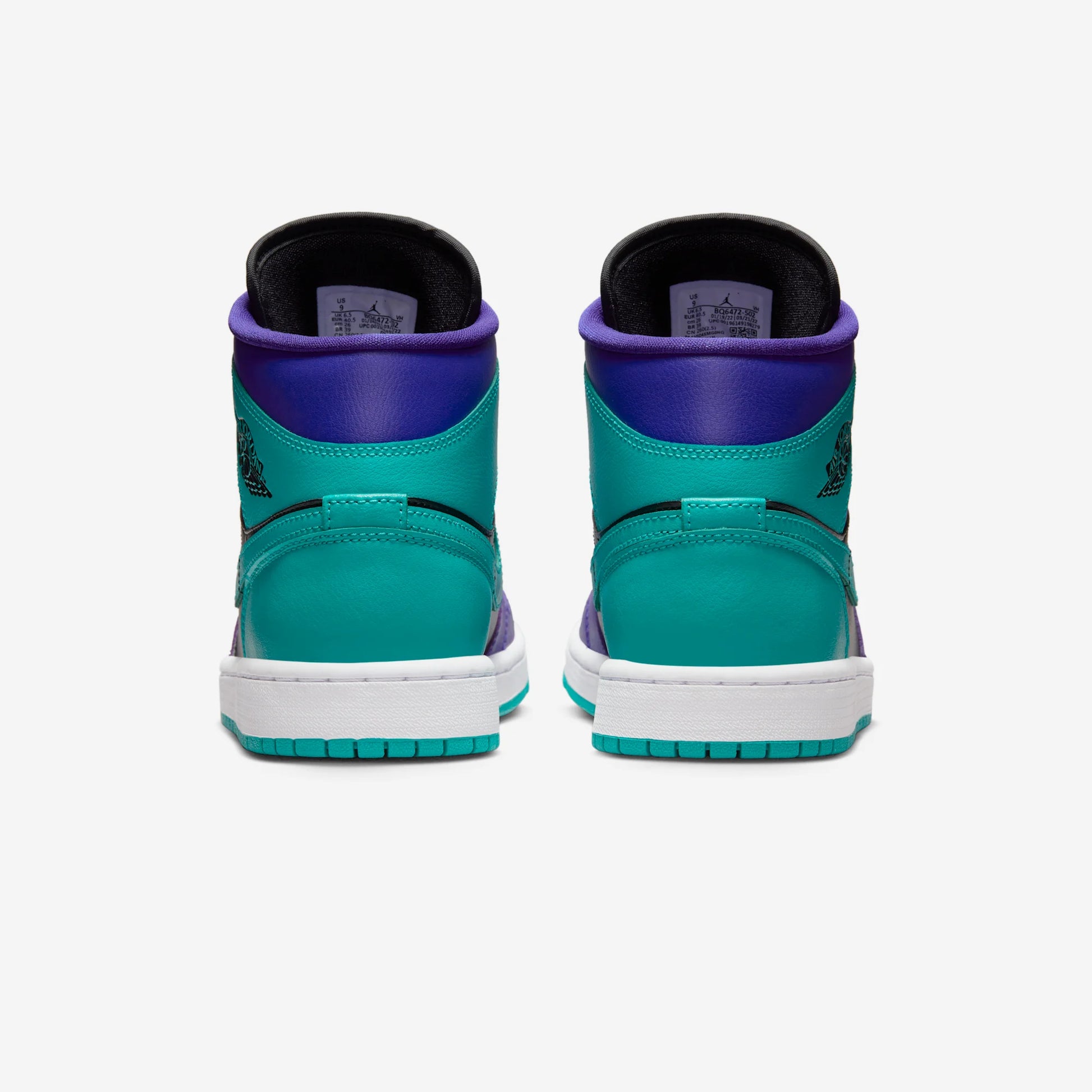 Jordan 1 Mid Black Grape (Women's)