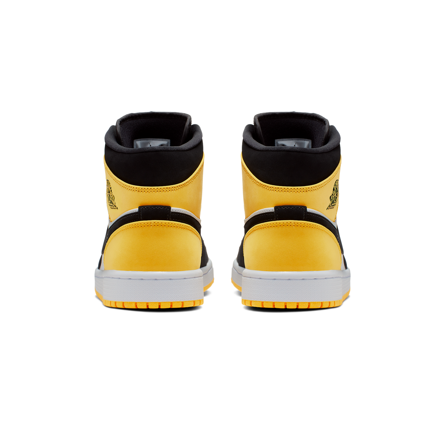 Jordan 1 Mid Yellow Toe Black