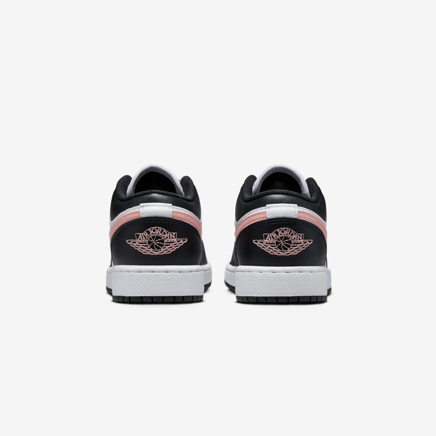 Jordan 1 Low White Black Rust Pink (GS)