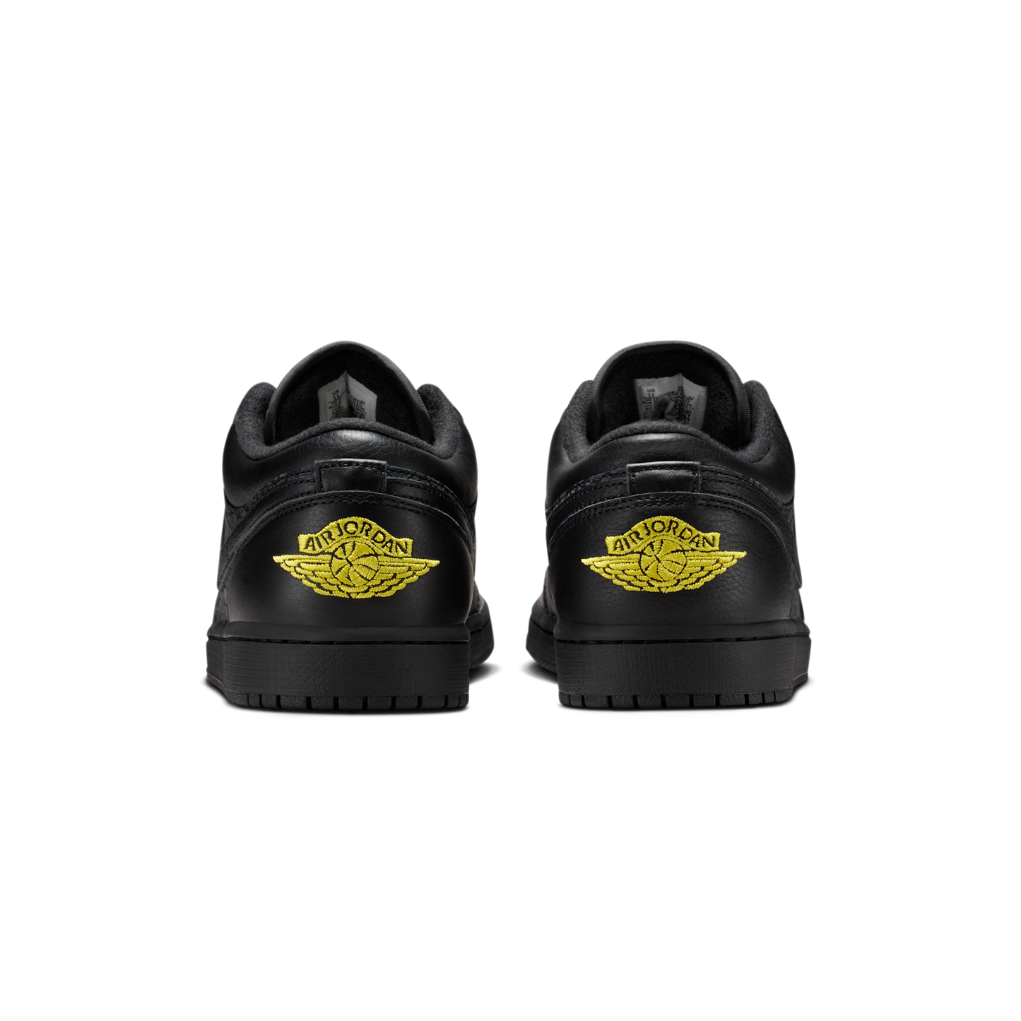 Jordan 1 Low Black Elephant Print