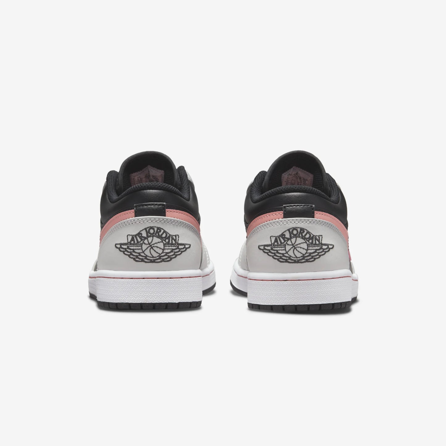 Jordan 1 Low Black Grey Pink