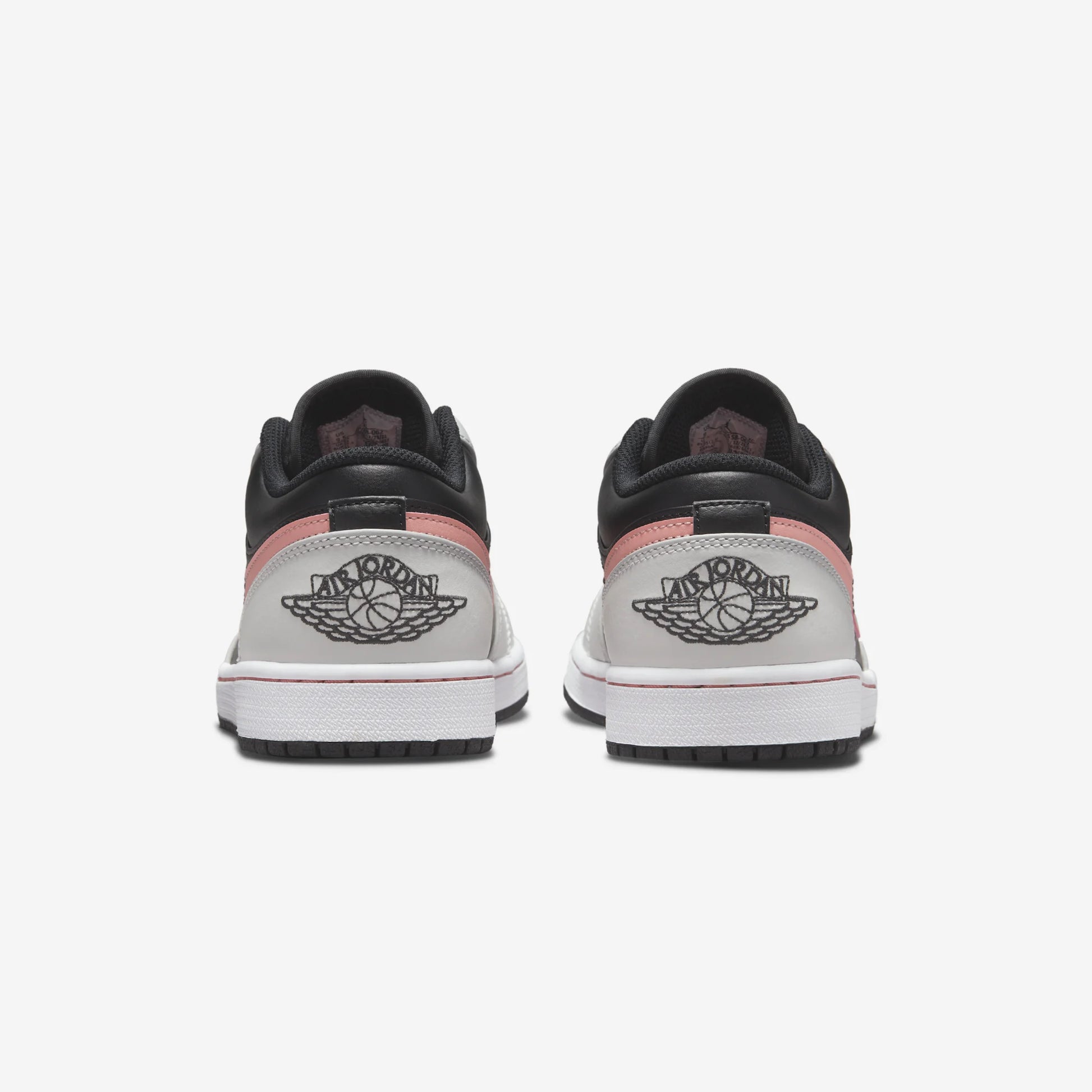 Jordan 1 Low Black Grey Pink