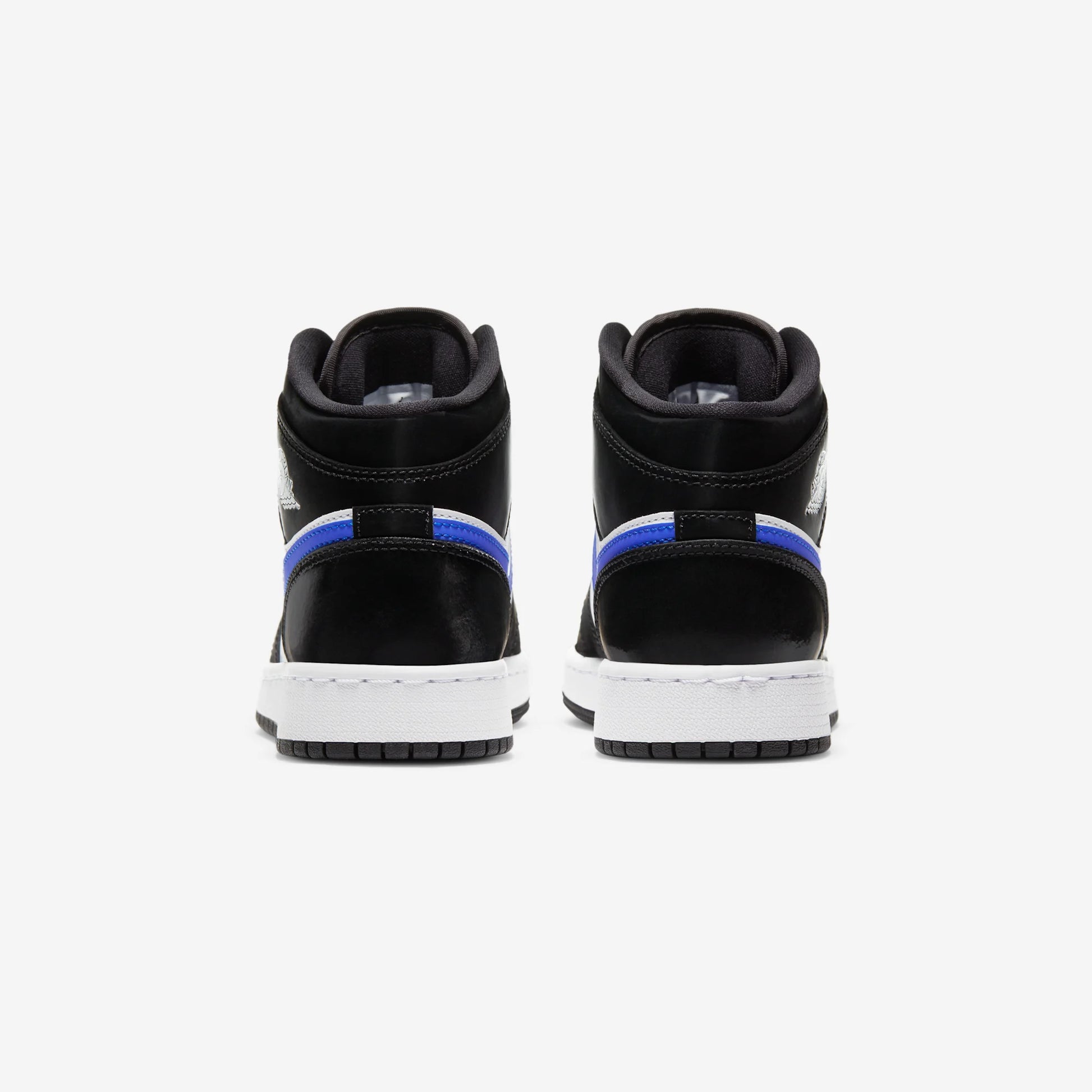 Jordan 1 Mid Black Racer Blue White (GS)