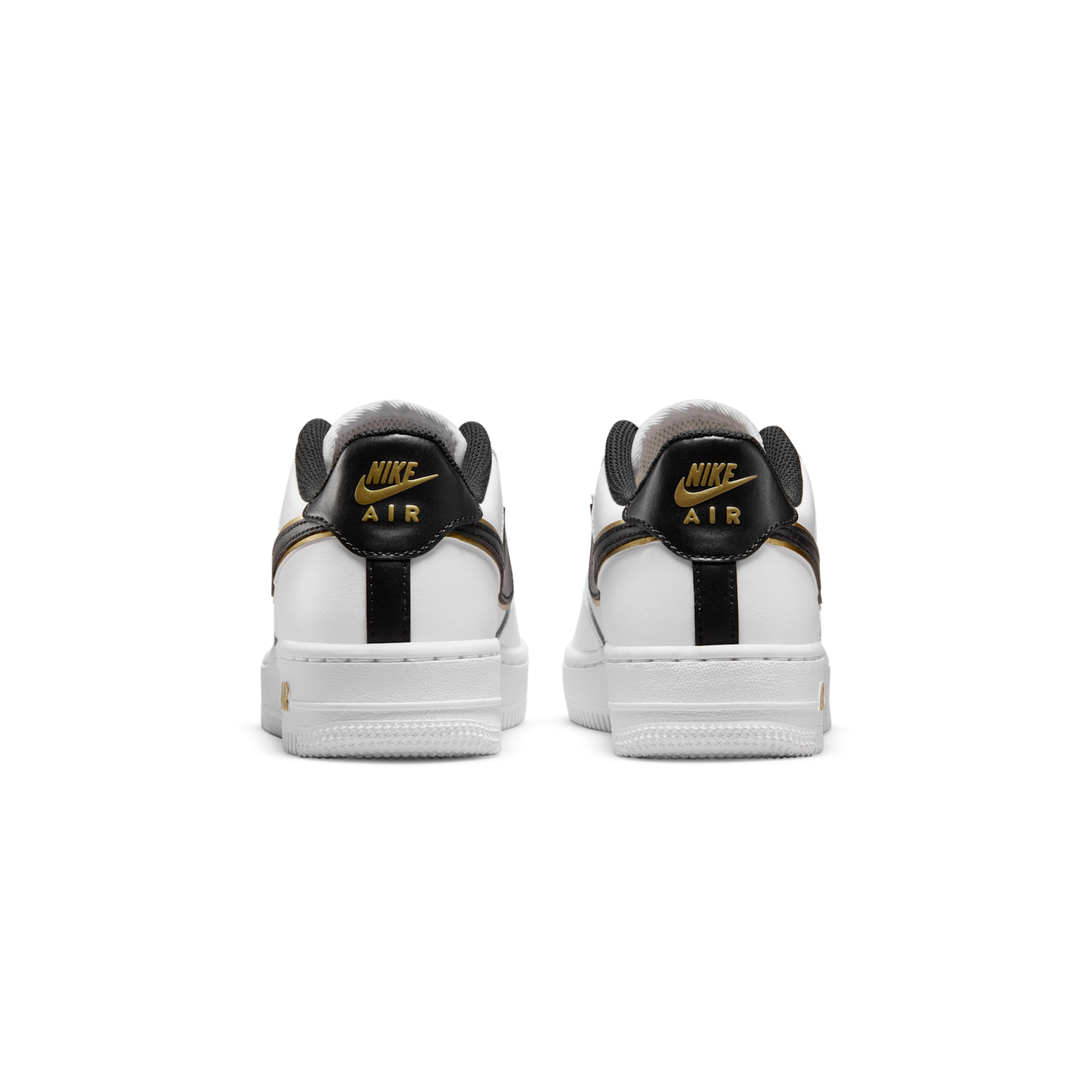 Nike Air Force 1 Low '07 LV8 Double Swoosh White Metallic Gold (GS)