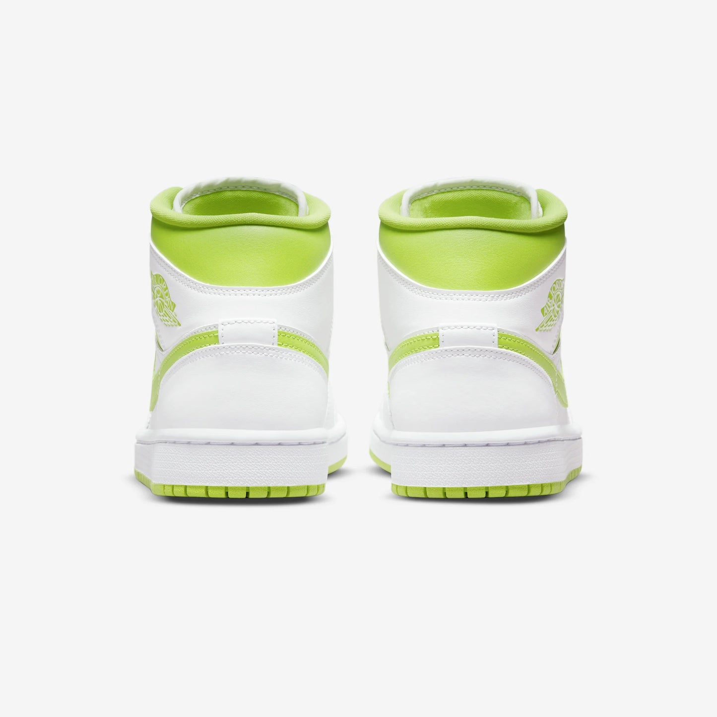 Jordan 1 Mid White Lime (Women's)
