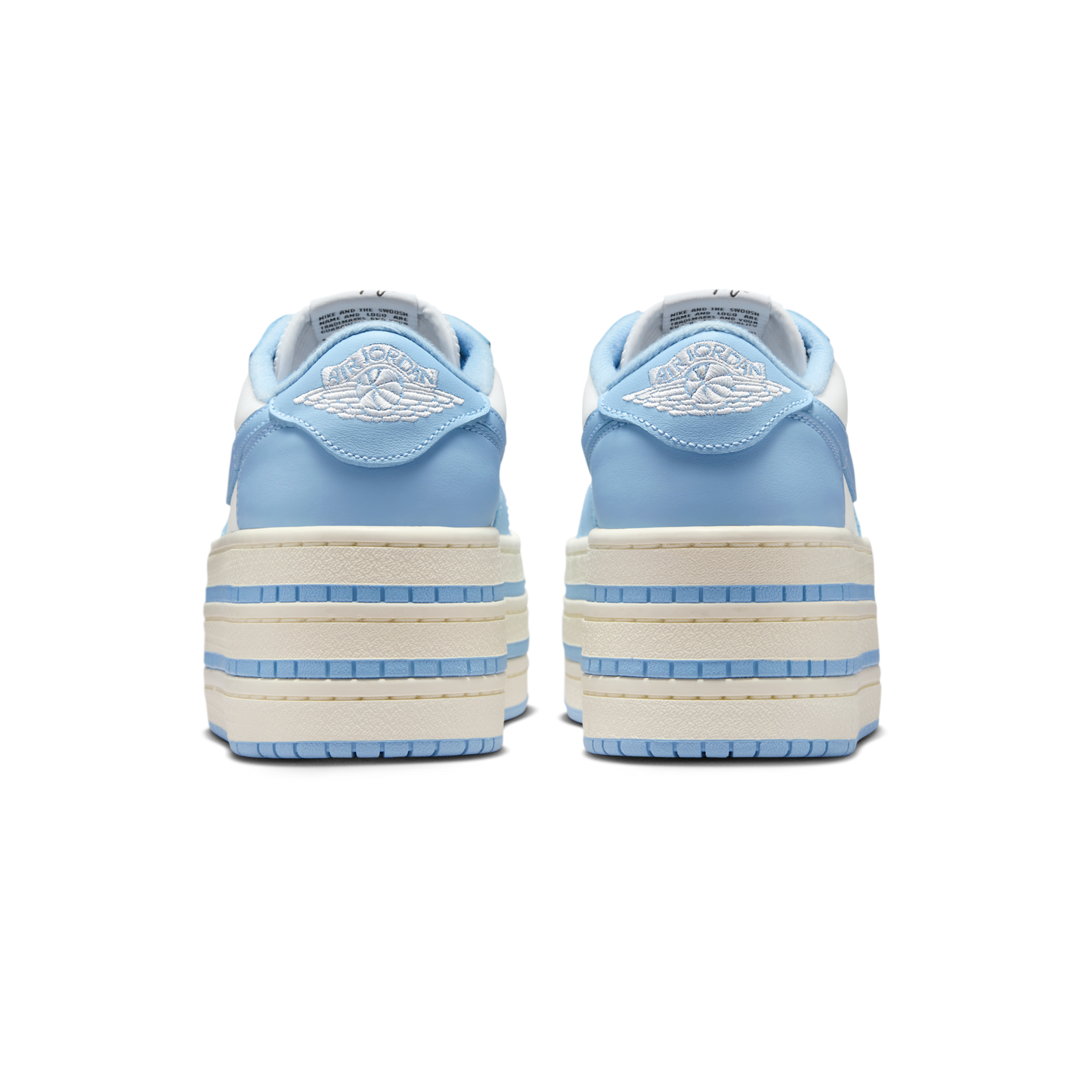 Jordan 1 Low Triple Stack Psychic Blue White (Women's)