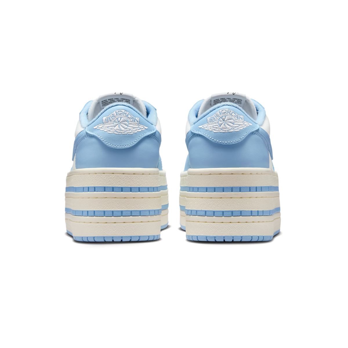 Jordan 1 Low Triple Stack Psychic Blue White (Women's)