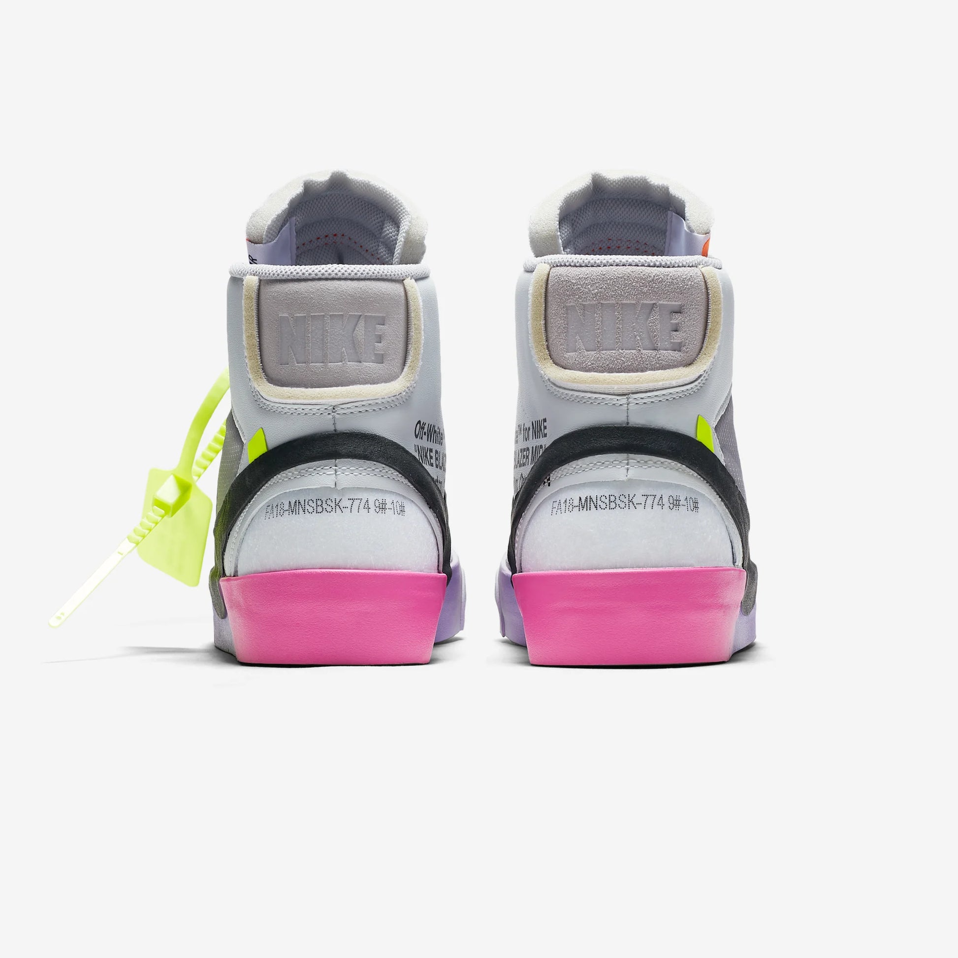 Nike Blazer Mid Off-White Wolf Grey Serena Queen