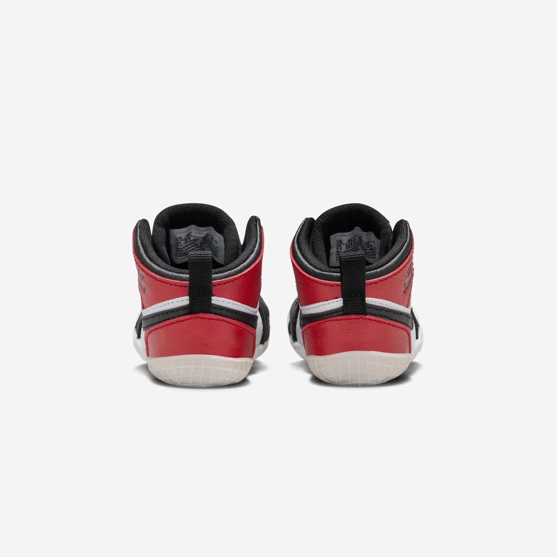 Jordan 1 Crib Bootie Black Toe Reimagined (I)
