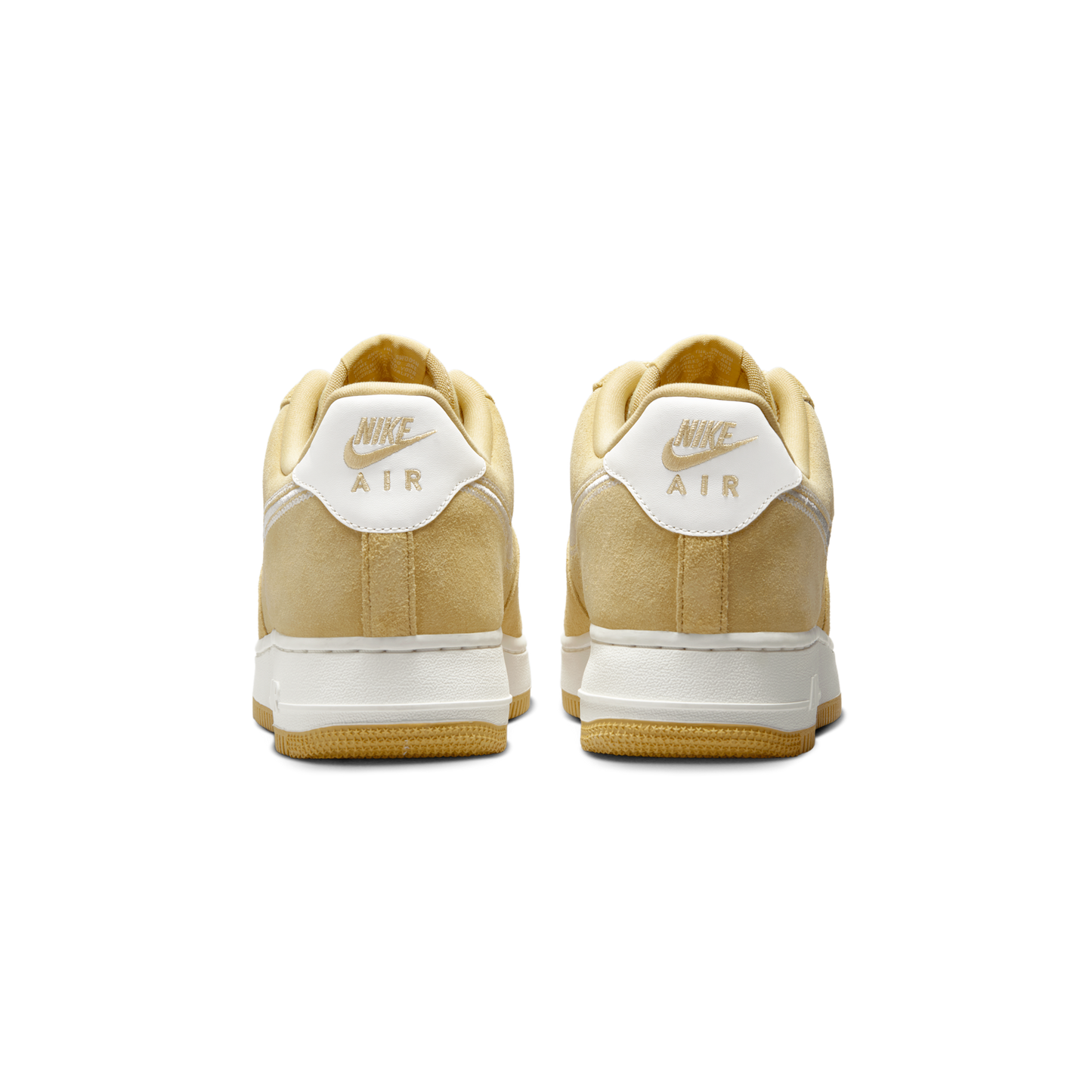 Nike Air Force 1 Low '07 LV8 Buff Gold Sail Embroidered Swoosh