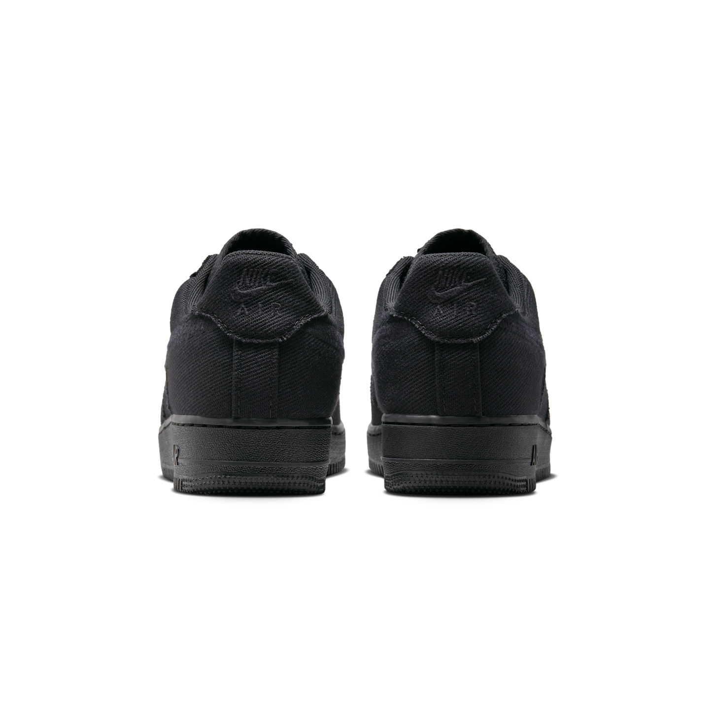 Nike Air Force 1 Low Triple Black Canvas