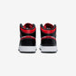 Air Jordan 1 Mid Black Fire Red (GS)