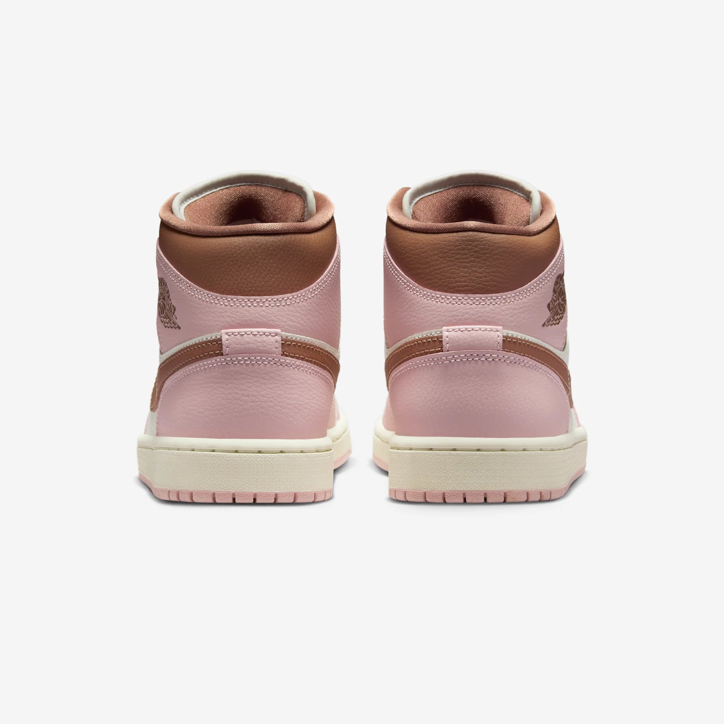 Jordan 1 Mid Pink Oxford Brown (Women's)