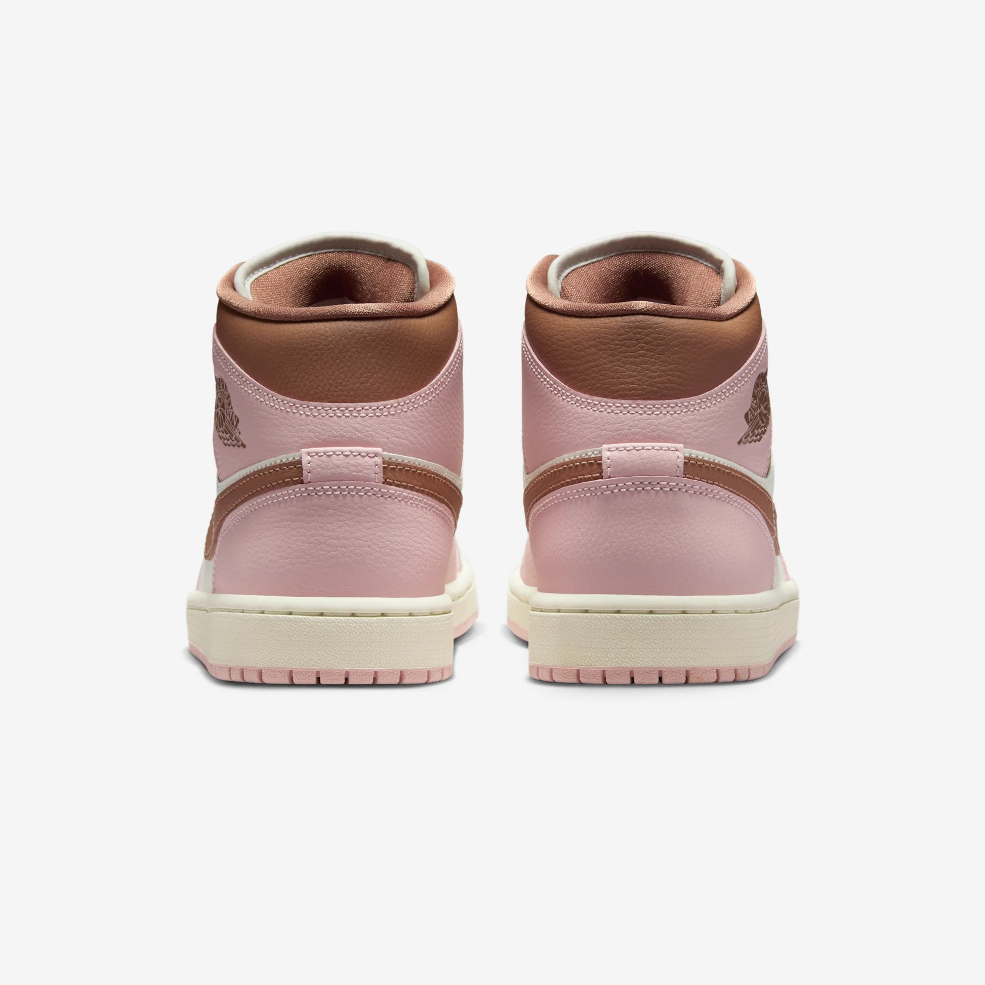 Jordan 1 Mid Pink Oxford Brown (Women's)