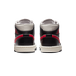 Jordan 1 Mid Black College Grey Gym Red (Women's)