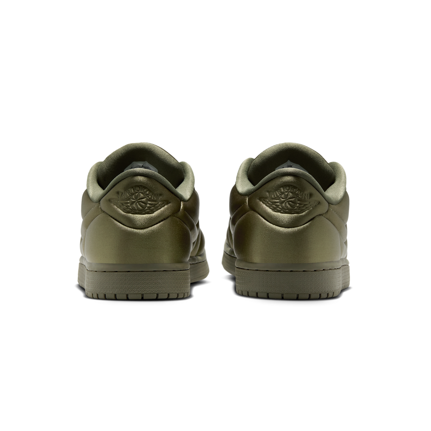 Jordan 1 Low Method of Make Satin Medium Olive (Women's)