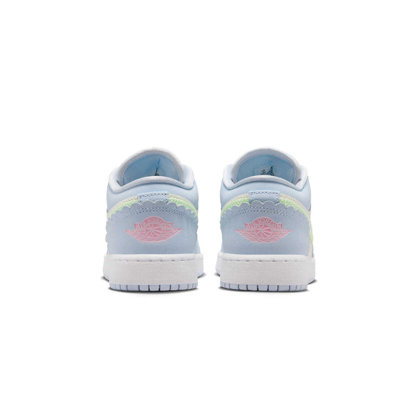 Jordan 1 Low SE Half Blue Sail Vapor Green (GS)