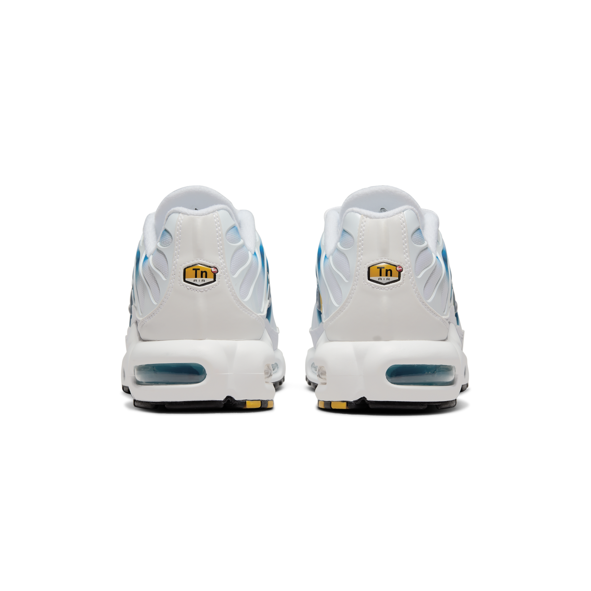 Nike Air Max Plus Spray Paint Swoosh White Blue