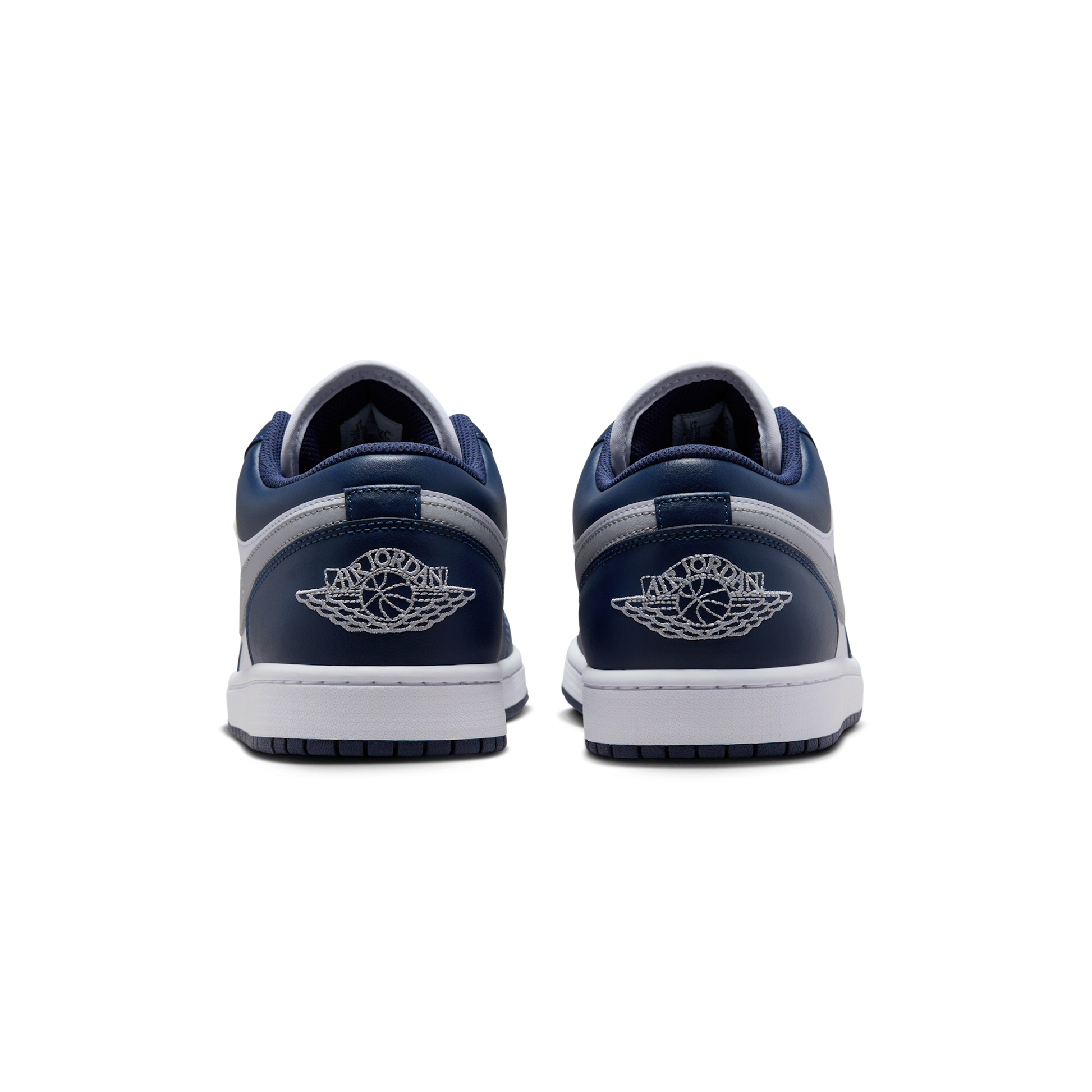 Jordan 1 Low Wolf Grey Midnight Navy