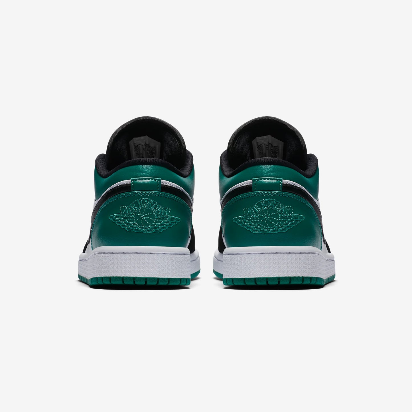 Jordan 1 Low White Black Mystic Green