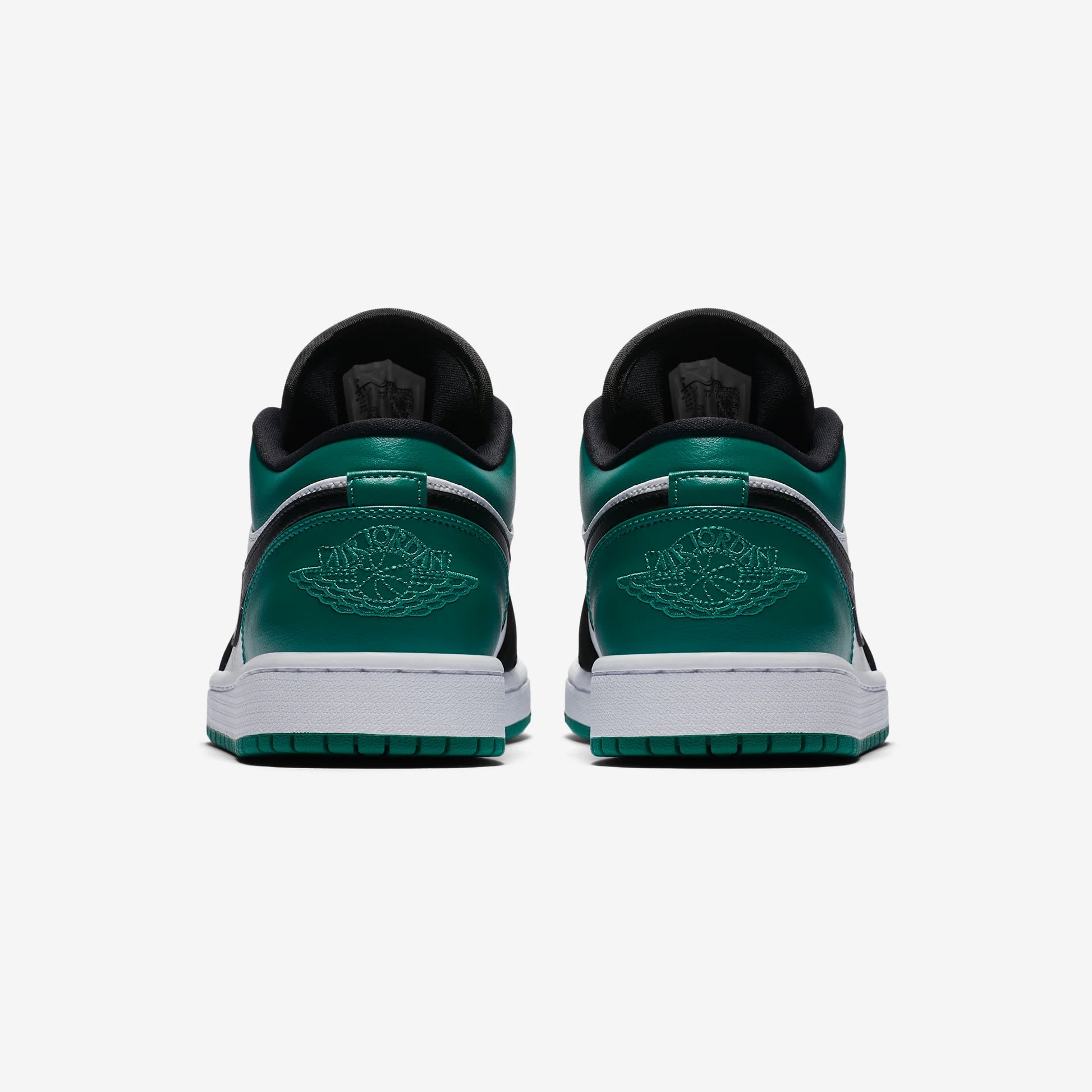 Jordan 1 Low White Black Mystic Green