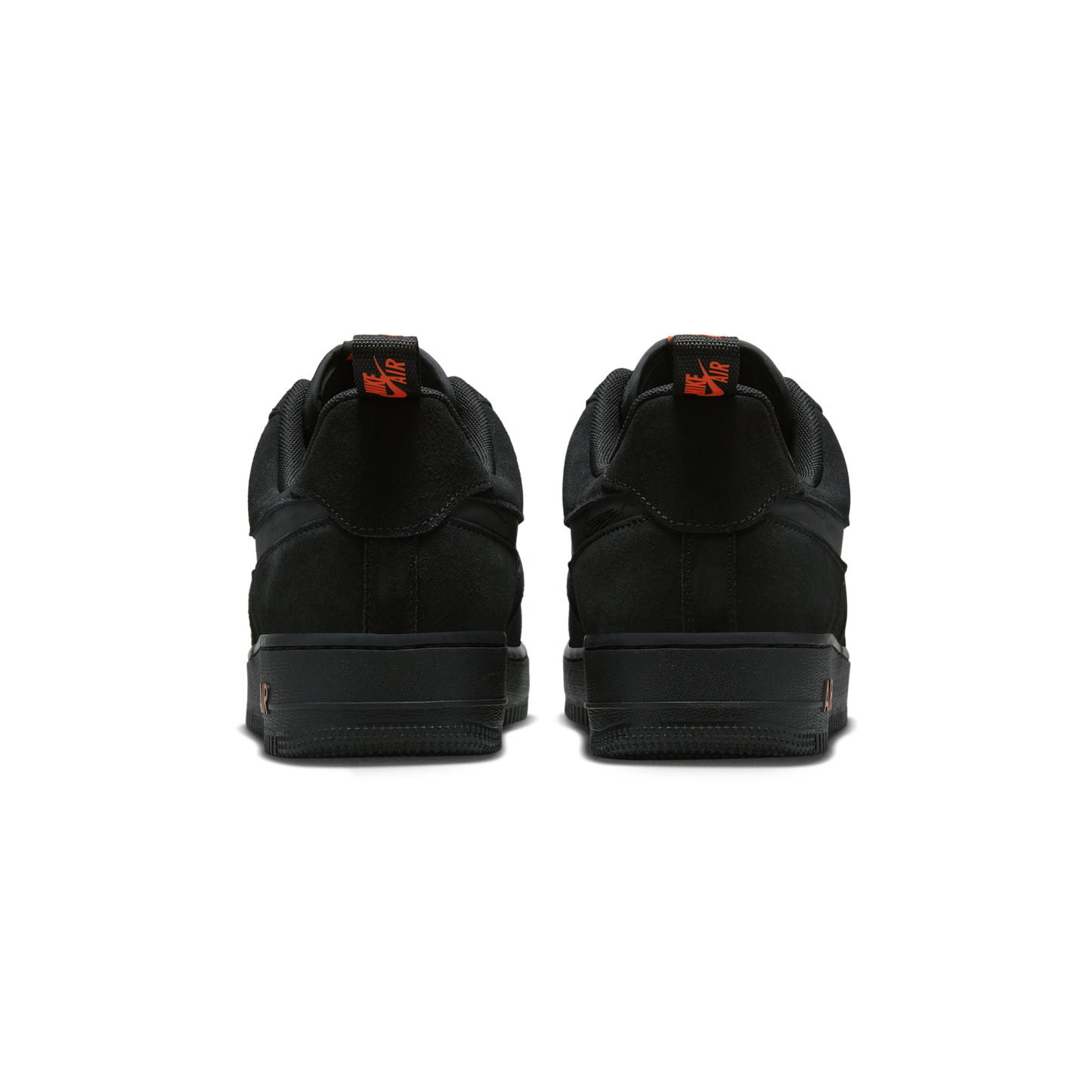 Nike Air Force 1 Low Multi-Swoosh Black Crimson