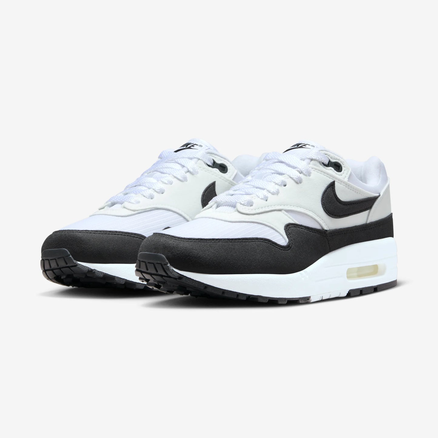 Nike Air Max 1 White Black Neutral Grey (Women's)