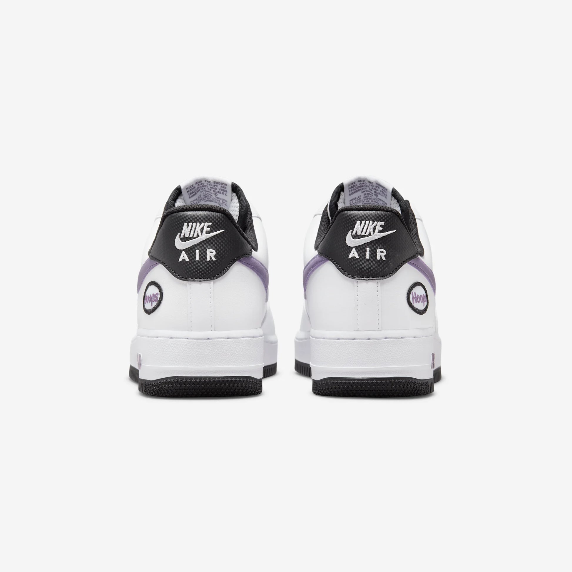 Nike Air Force 1 Low Hoops White Canyon Purple