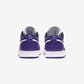 Jordan 1 Low Court Purple Black