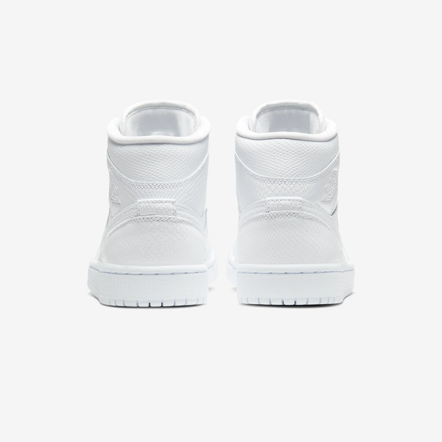 Jordan 1 Mid White Snakeskin (Women's)