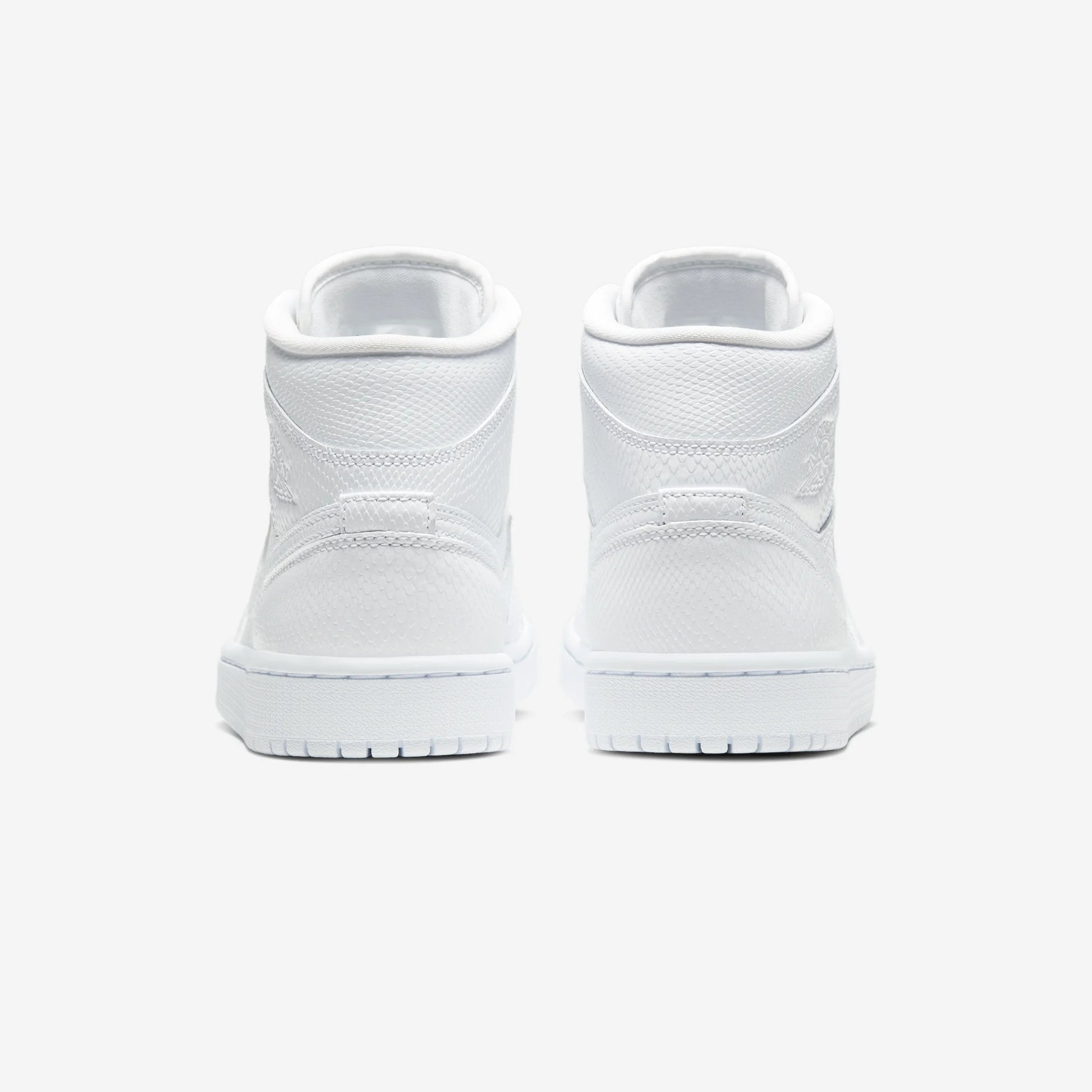 Jordan 1 Mid White Snakeskin (Women's)