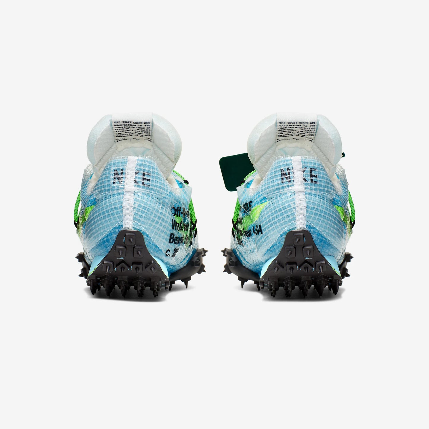 Nike Waffle Racer Off-White Vivid Sky (Women's)