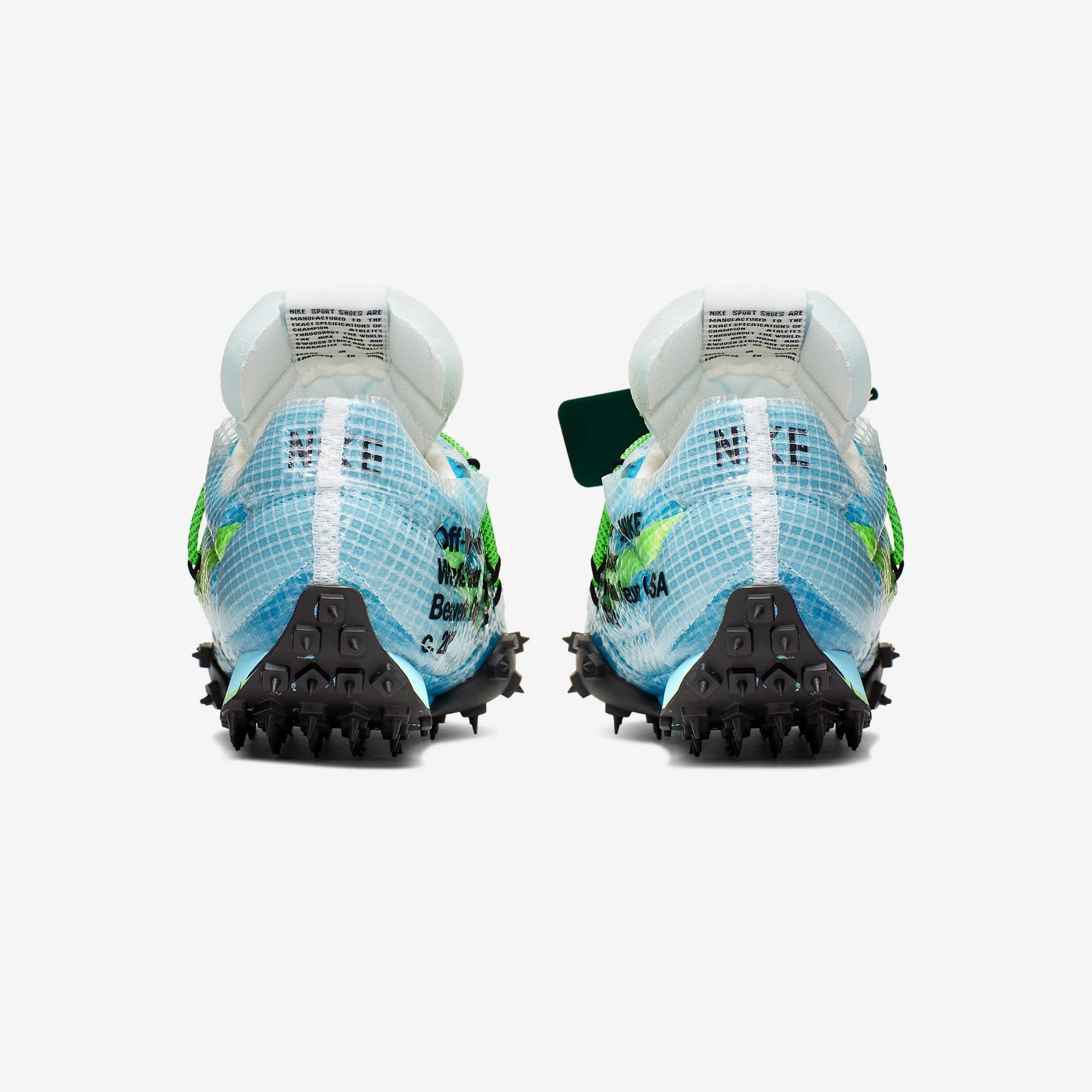 Nike Waffle Racer Off-White Vivid Sky (Women's)